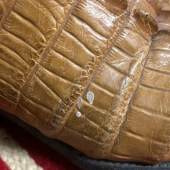 Men’s Alligator Print Boots 11D - Picture 8 of 10